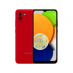 Smartphone Samsung Galaxy A03 6.5'' 64GB/4GB Red | 48MPCamera | 5.000 mAh μπαταρία